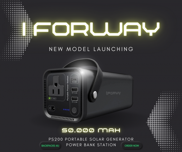 ifoway ps200 portable charging power station