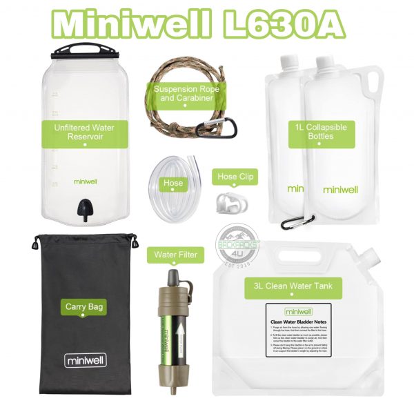 Miniwell Portable Water Filter L 630A