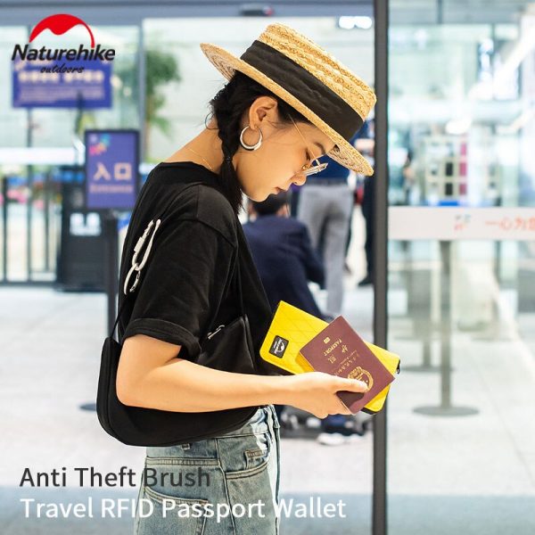Naturehike Ultralight Anti-theft Brush Travel Wallet Multifunction Passport Bag Waterproof XPAC Card Storage Bag RFID ZT07