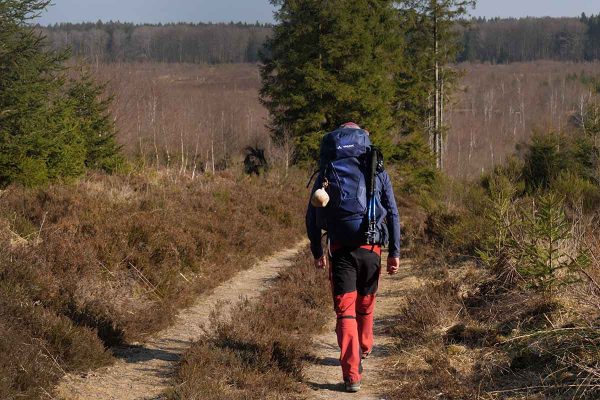 vaude asymetric trekking backpacks for women